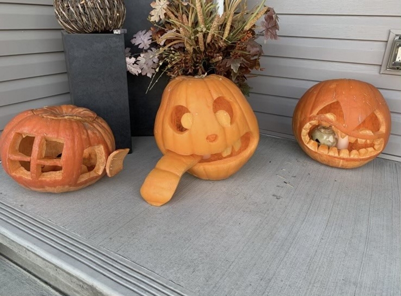 What's the proper way to dispose of jacko'lanterns